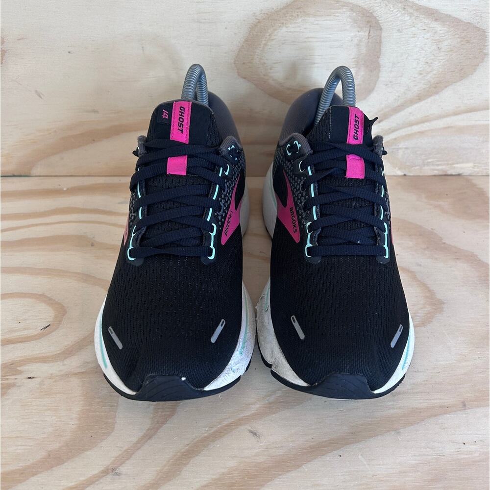Brooks - Ghost 14 - Running Shoes - Black - Women's - 8(D) Wide - 1203561D013 - Picture 2 of 9